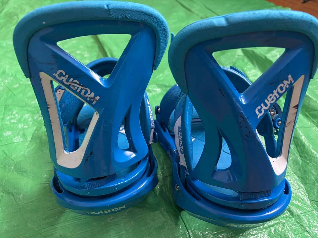 Burton スノーボードビンディング 青