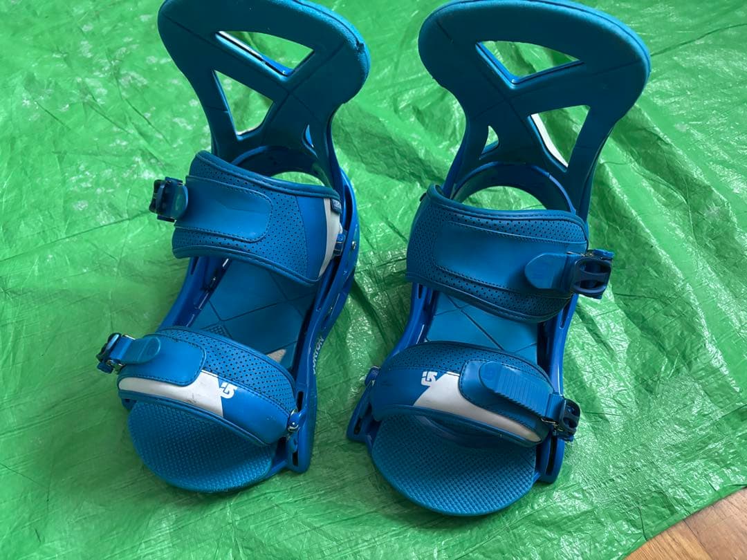 Burton スノーボードビンディング 青