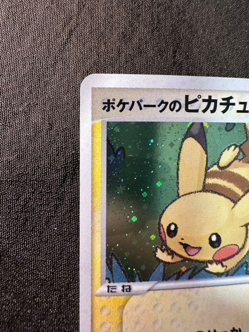 良品　ポケパークのピカチュウ ポケパークプレミアムファイル 004/009