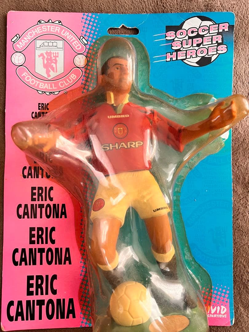 マンチェスターユナイテッド ビンテージ エリックカントナ フィギュア