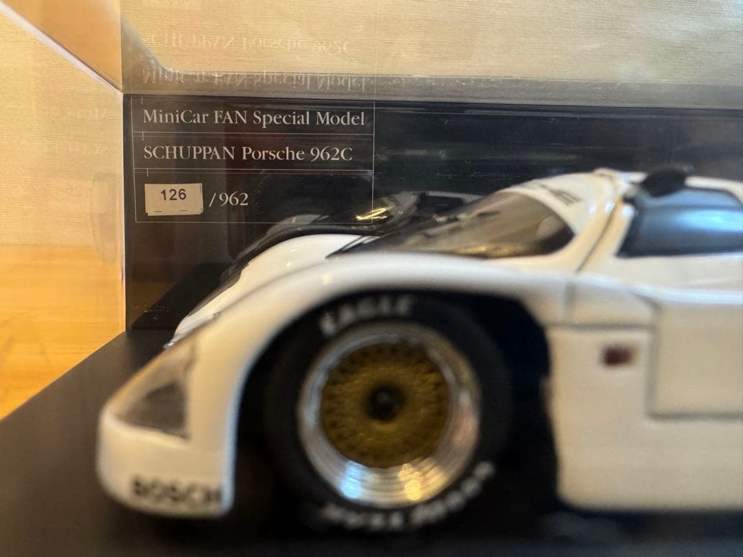 【SPARK】限定964台Porsche 962C White Schuppan