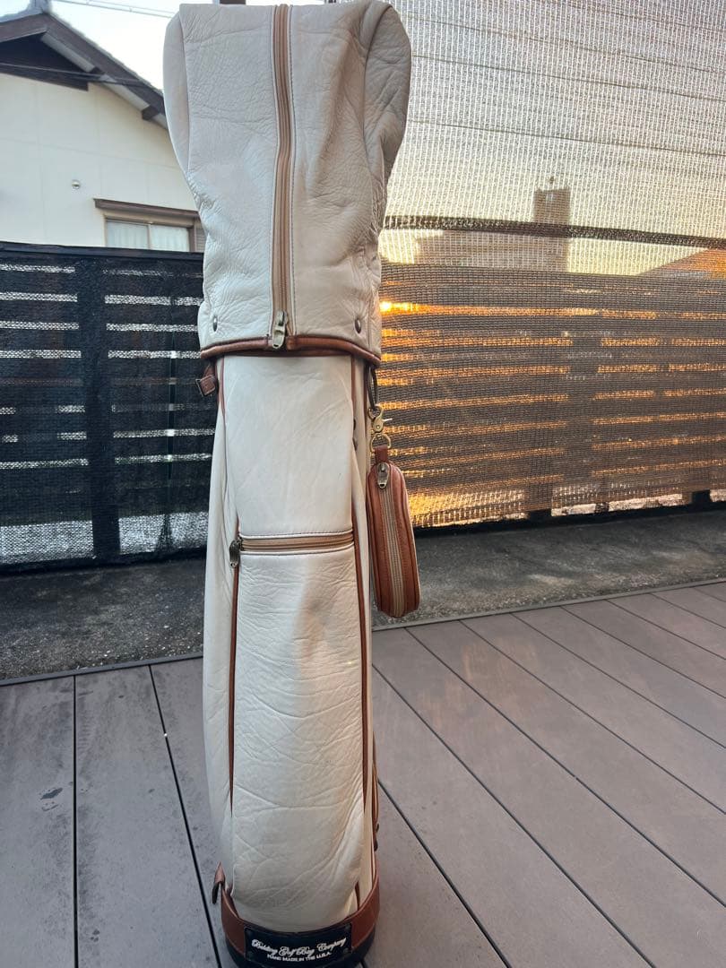 Belding 限定版キャディバッグ 3/5本革製