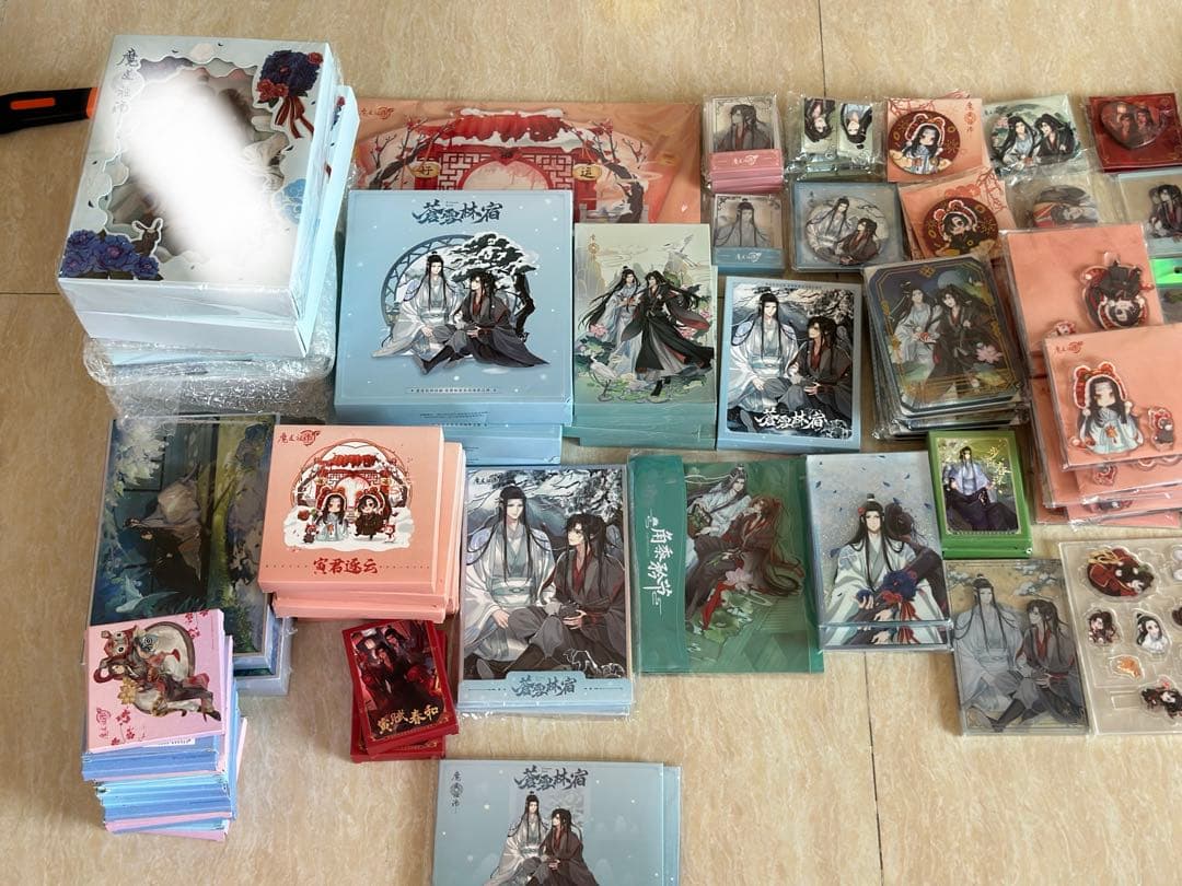 魔道祖師　魔道祖师グッズ　まとめ売り　141点