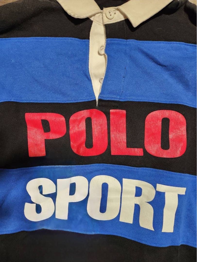 ポロスポーツ ラガーシャツ お洒落 アーカイブ 90年代 ラルフローレン