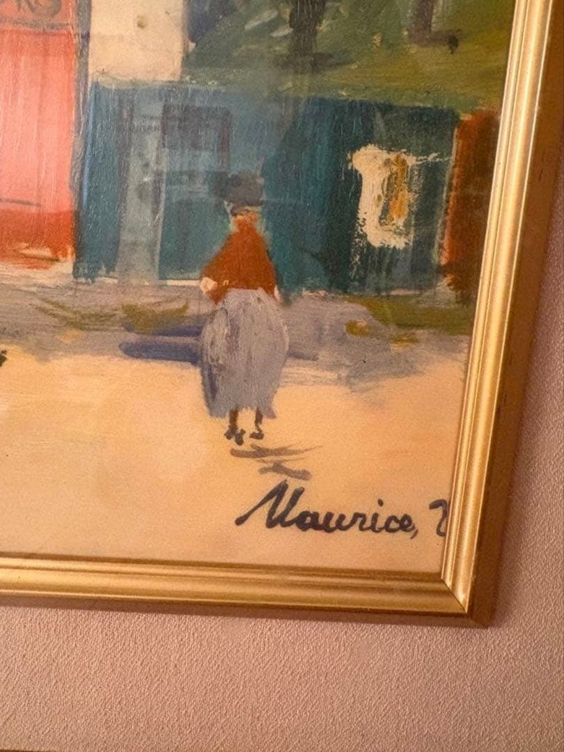 モーリス ユトリロ (フランス) モンマルトルの喫茶店