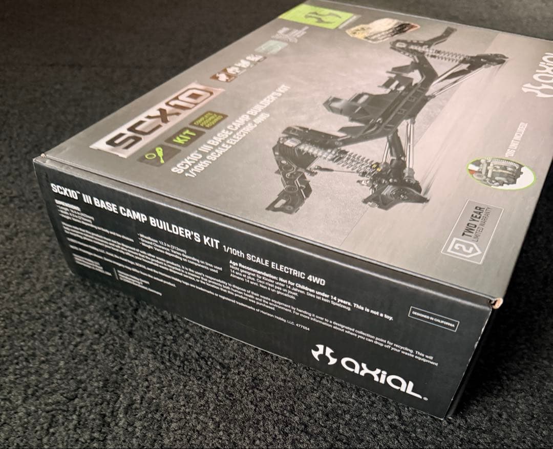 新品！axial SCX10 Ⅲ BASE CAMP BUILDER’S KIT