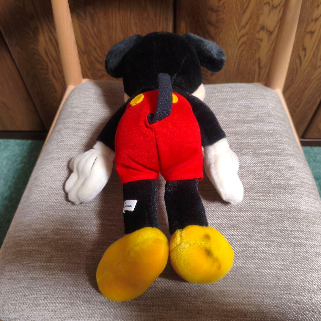 ミッキーマウス　ぬいぐるみ　レトロ　昔　平成　当時物