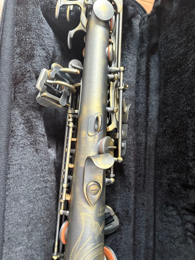 【送料込みなのでこちら価格で！】【美品】カドソン　ソプラノサックス　ケース付