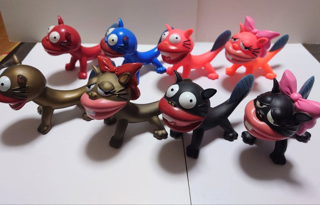 天才バカボン　ウナギイヌ　ウナギ犬　開運ソフビフィギュア8種　赤塚不二夫劇場