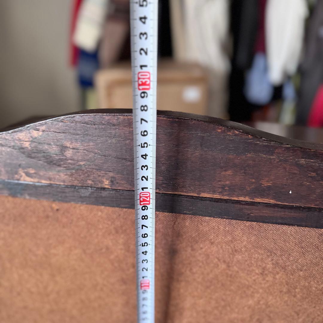 アンティーク　キュリオケース　キャビネット　コレクションケース　木製　ガラス　茶