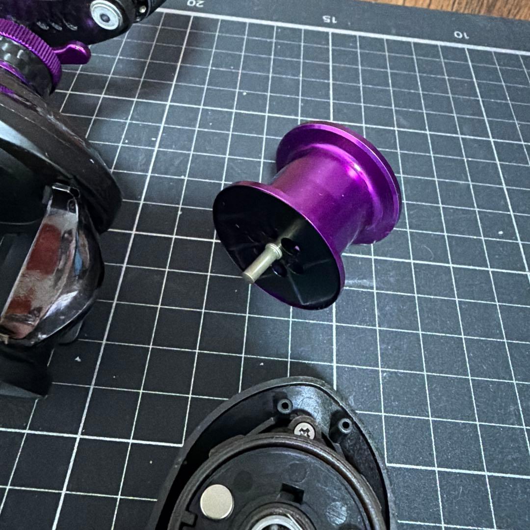 アブガルシアREVOレボ LTX×ZPI パープル　カスタム