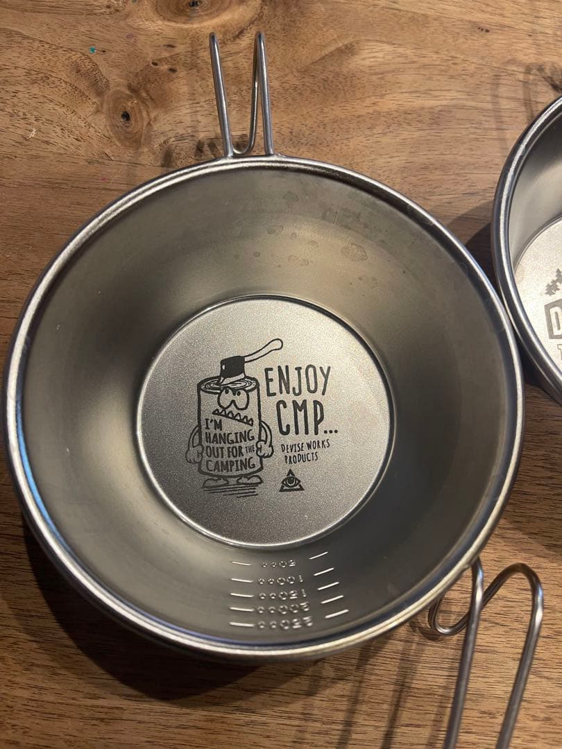 デバイスワークス　シェラカップ 調理器具 キャンプ マグカップ 激レア