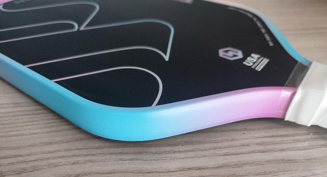 ピックルボール パドル T700 生カーボンファイバー カバー ピンク ブルー