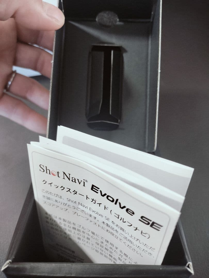 ShotNavi Evolve SE ゴルフ GPSウォッチ