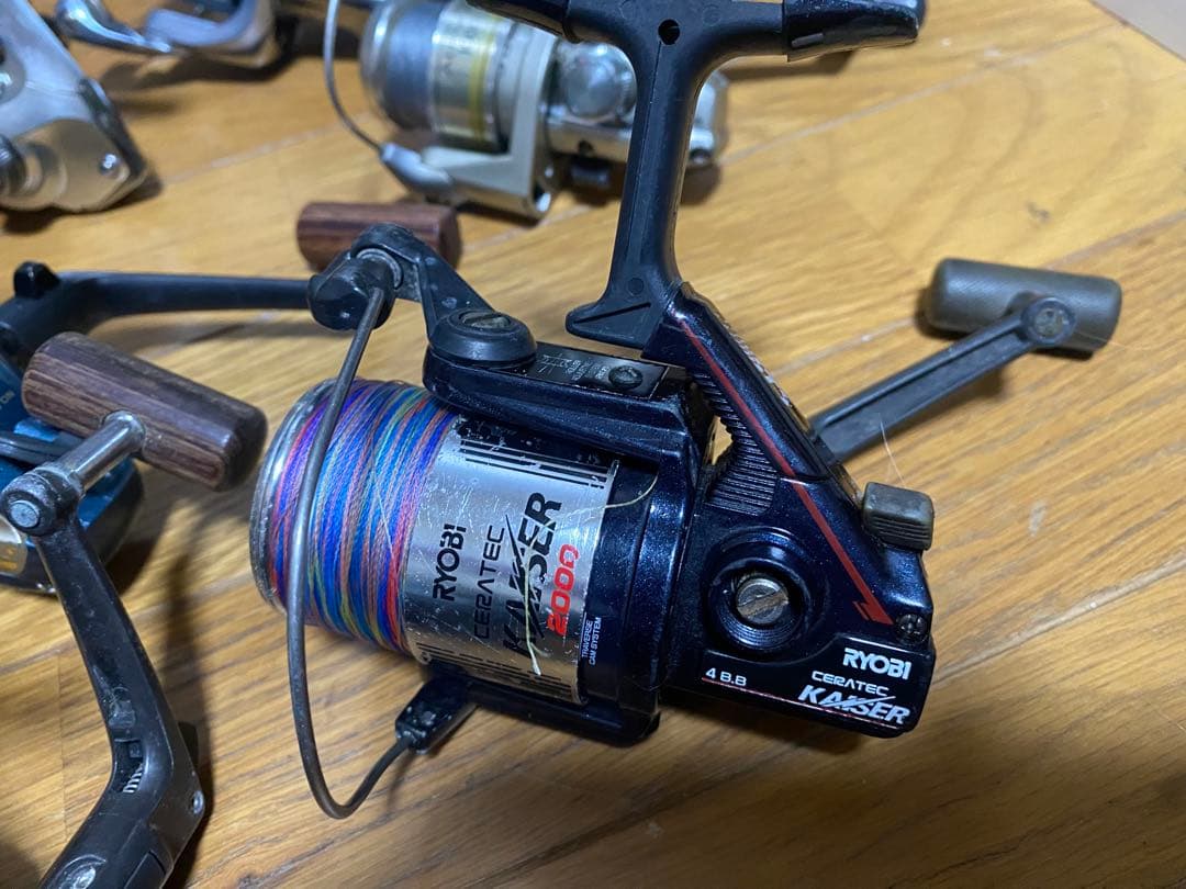 ★スピニング、ベイトリール17台セット　ジャパンオ一ルド