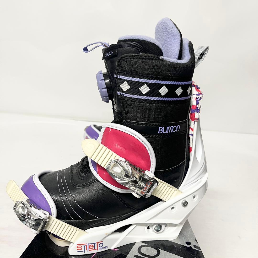 BURTON 011 FLAT KING レディース スノボセット　スノーボード