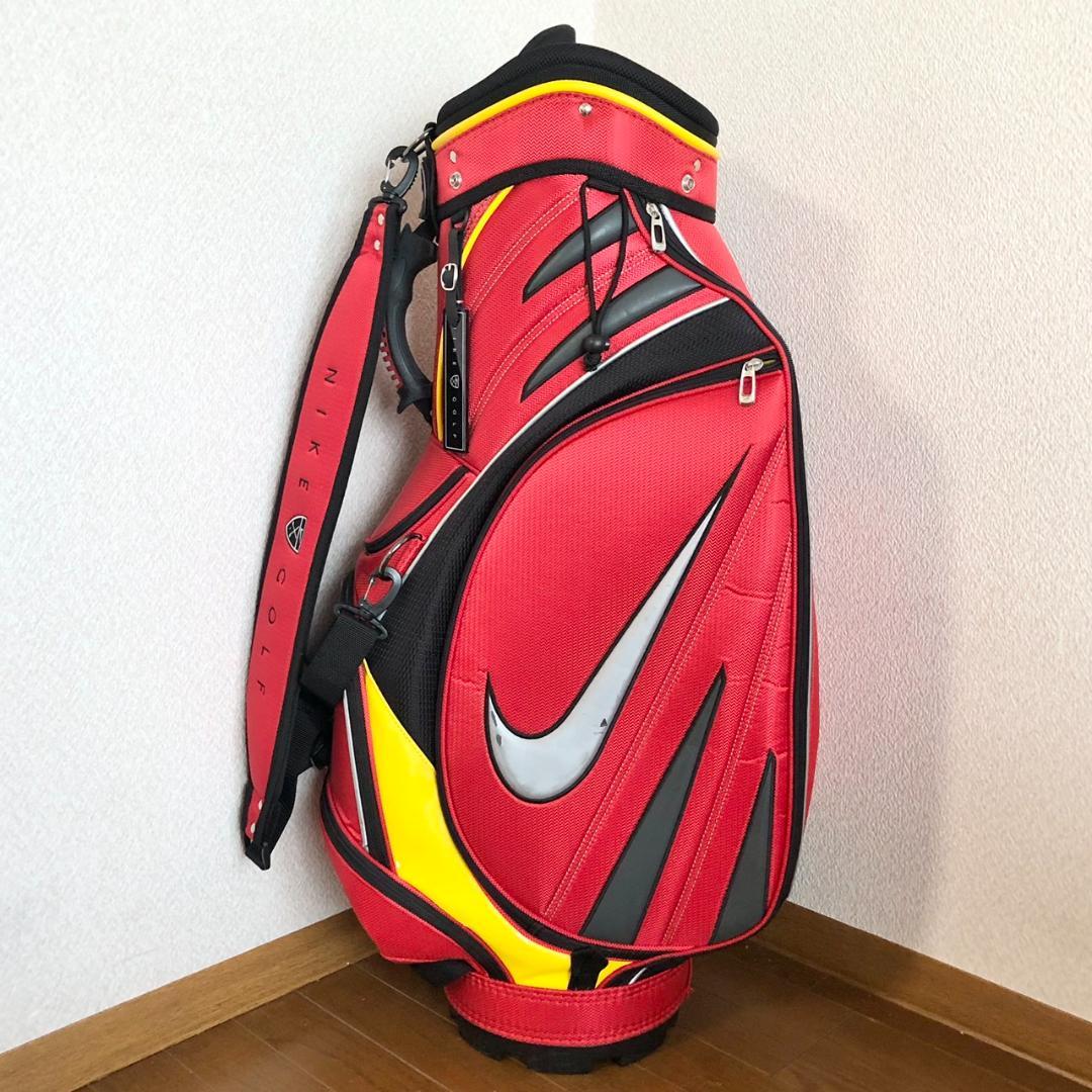 【未使用級】 NIKE ナイキ ゴルフ キャディバッグ 6分割 カート型