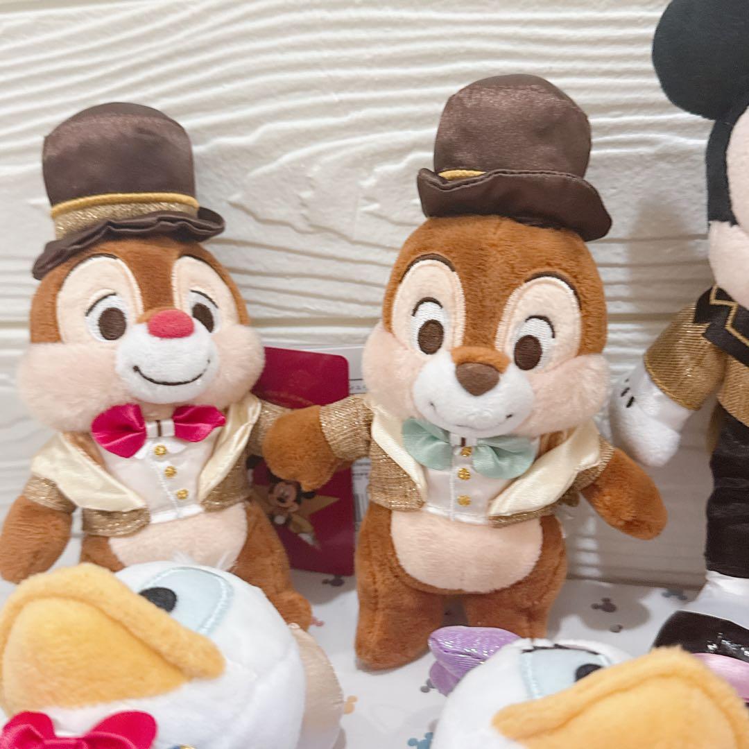 7点セット　ディズニーストア東京ディズニーリゾート店25周年　キーチェーン