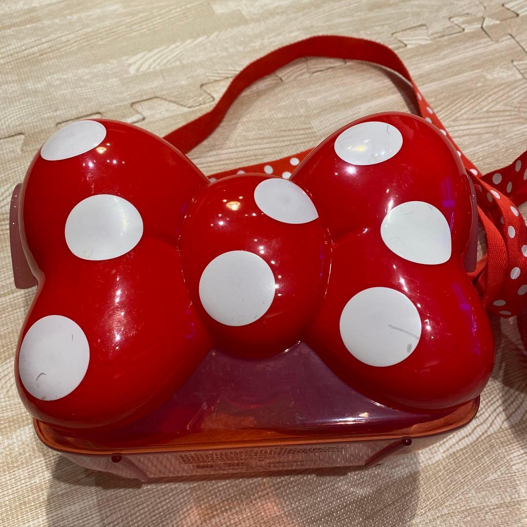 ディズニー　ミニーちゃん　リボン型　ポップコーンバケット　2個セット