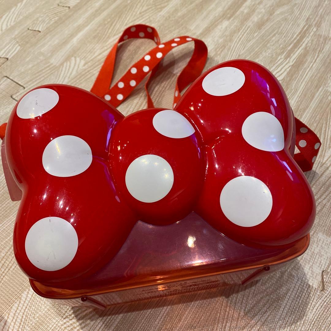 ディズニー　ミニーちゃん　リボン型　ポップコーンバケット　2個セット