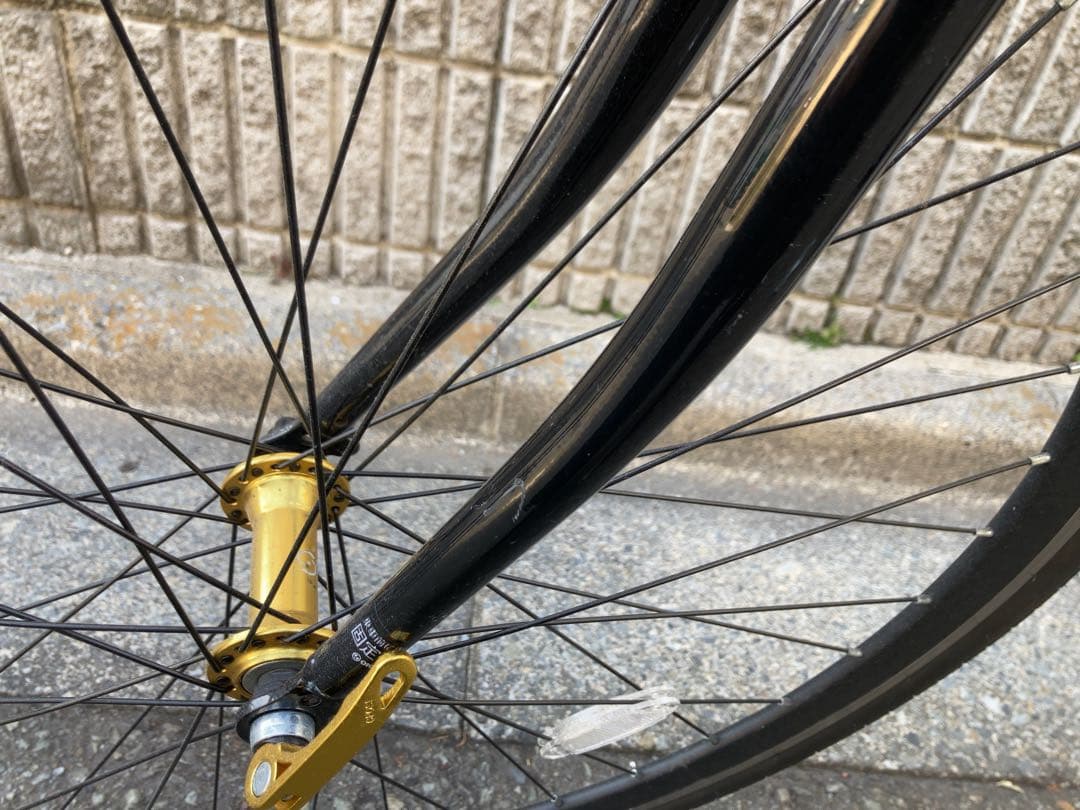 LIG MOVEクロスバイク黒/金 引き渡し限定 付属品あり 東京都世田谷区