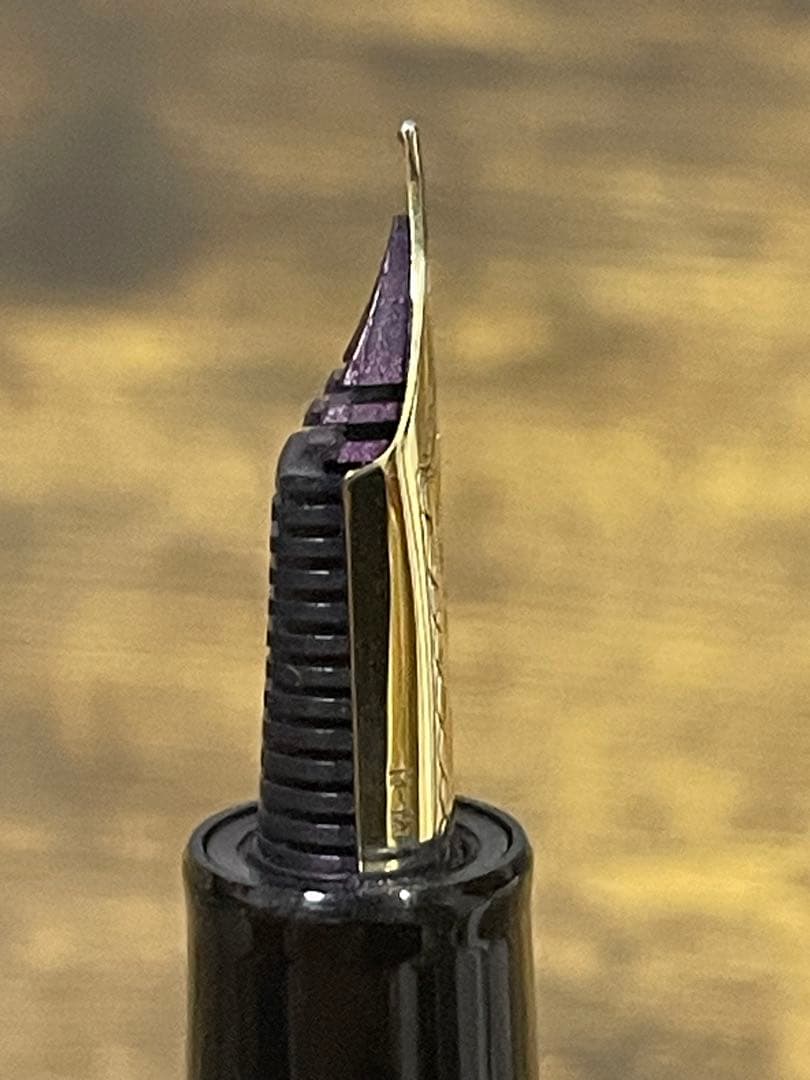 試し書きのみ　旧ニブ　プロフィット　21 字幅MF セーラー　万年筆