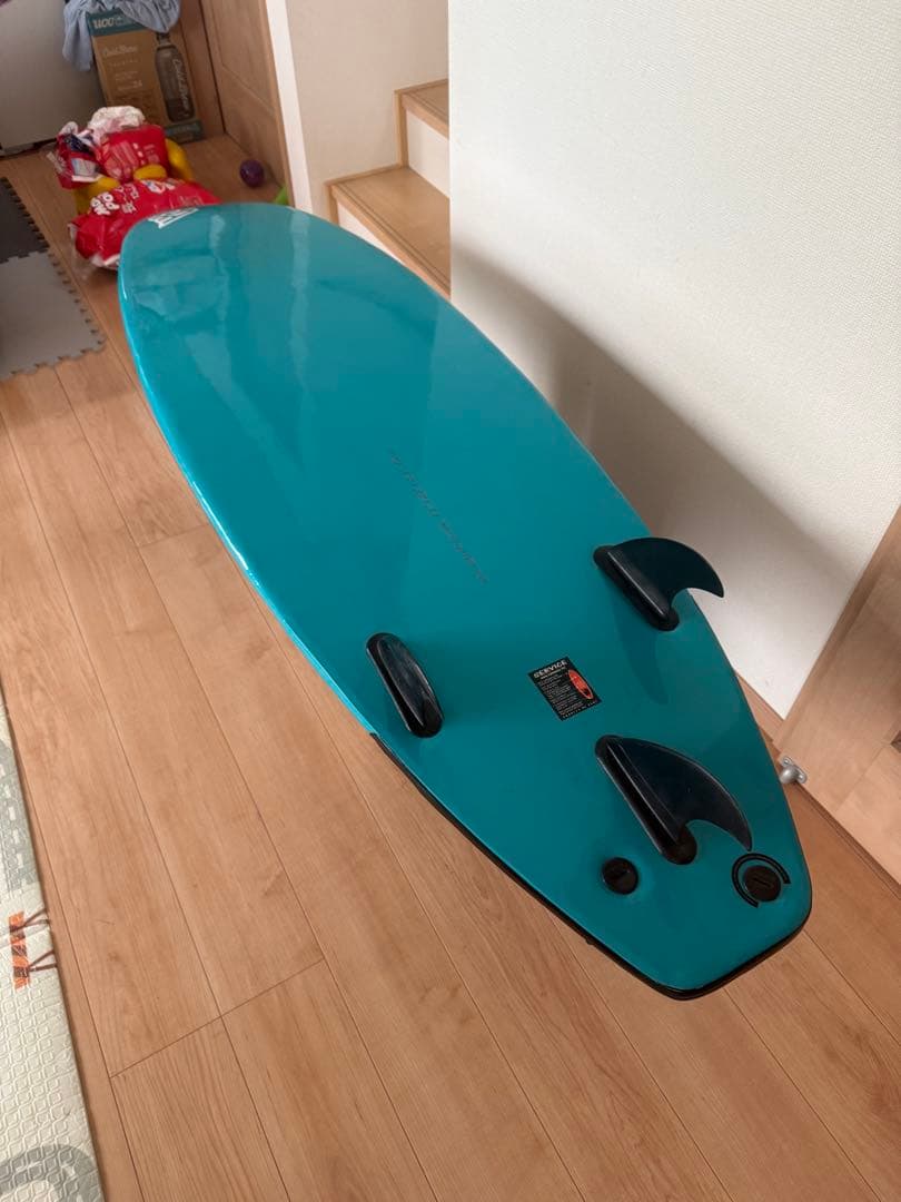 BS ショートボード 青 3フィン