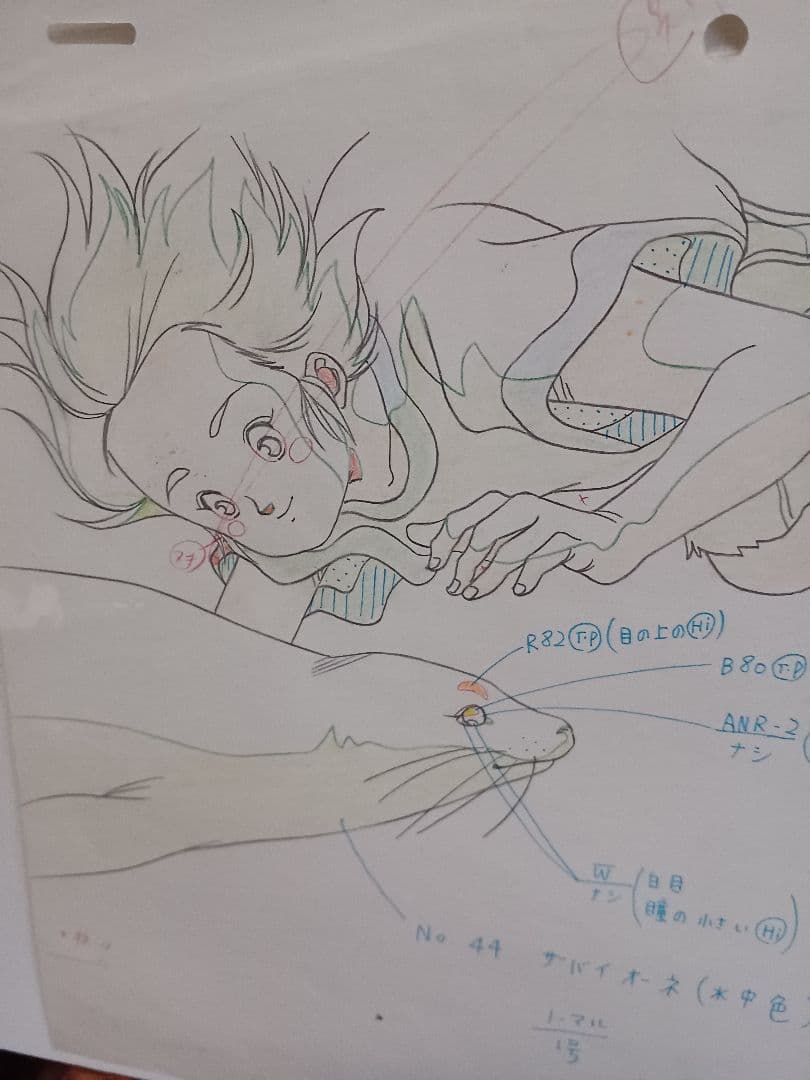 EDOYAーART　超レアなセル画 Original　Cel　&　Drawing