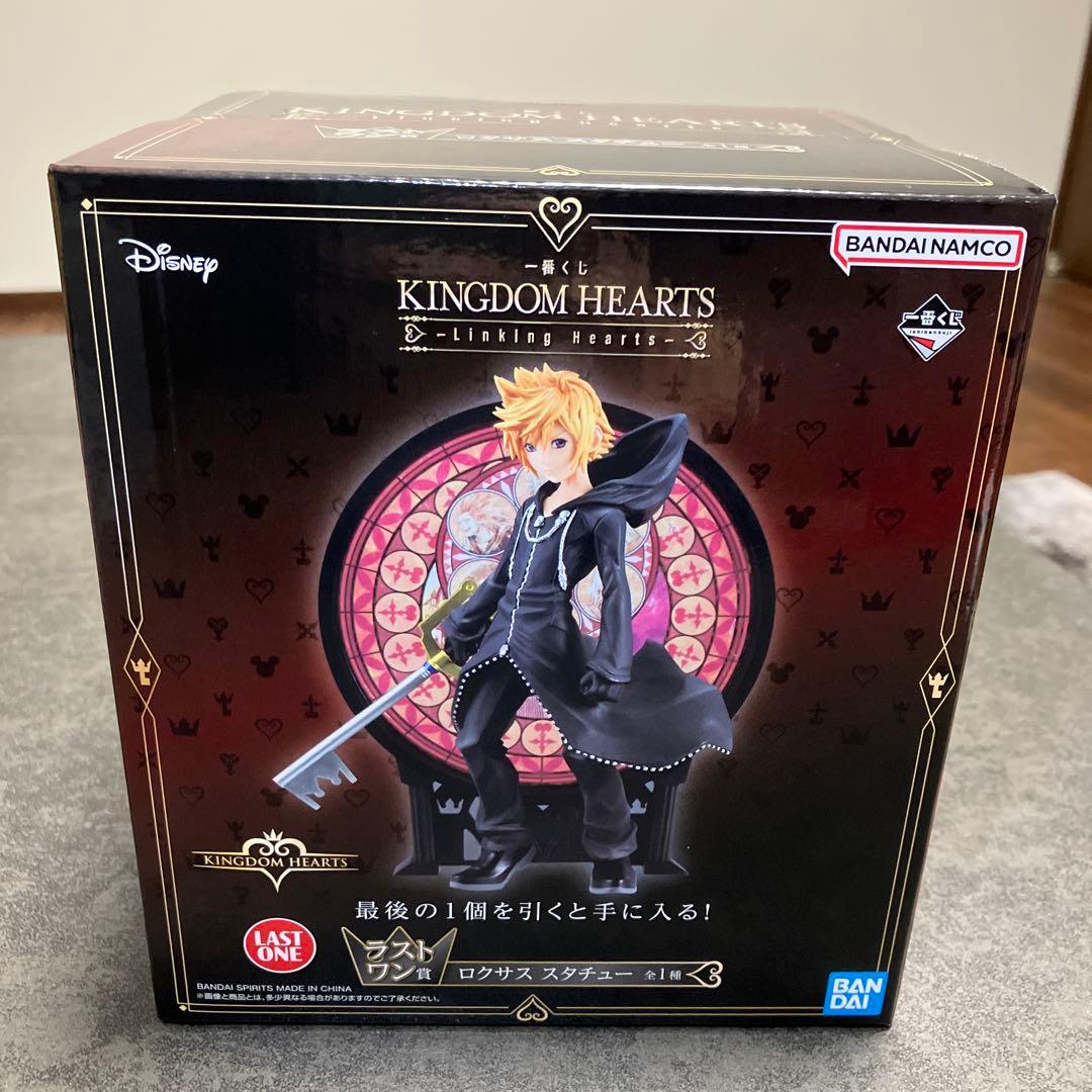 キングダムハーツ 一番くじ　ラストワン賞　ロクサス　スタチュー