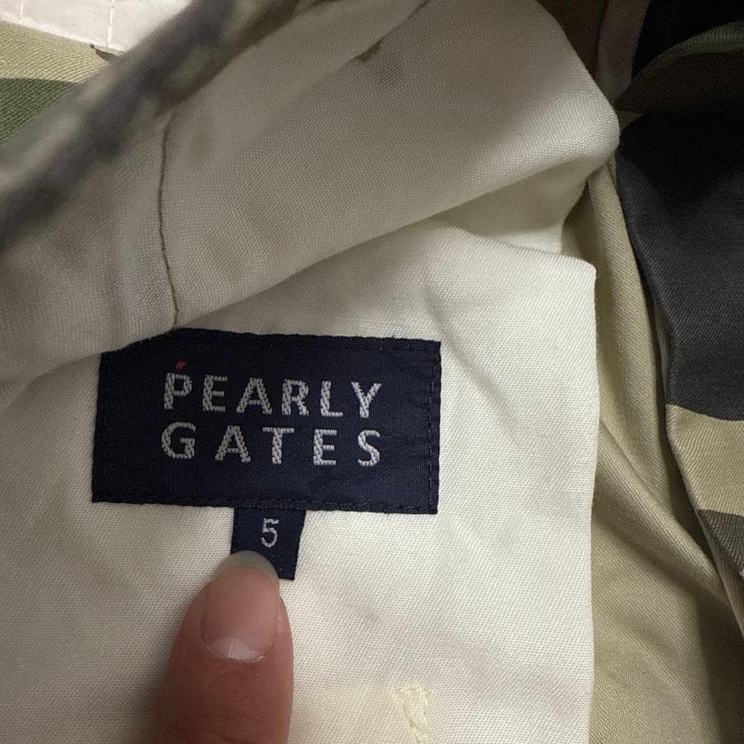 パーリーゲイツ　メンズパンツ　スヌーピー　迷彩柄　サイズ5 ゴルフ