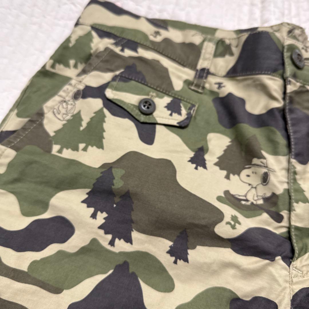 パーリーゲイツ　メンズパンツ　スヌーピー　迷彩柄　サイズ5 ゴルフ