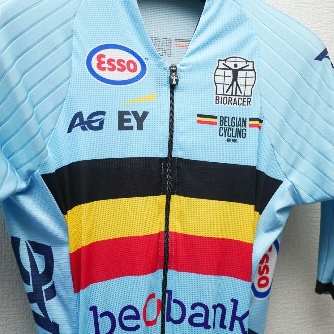 選手支給品 ベルギーナショナルチーム ロードスーツ スキンスーツ ビオレーサー