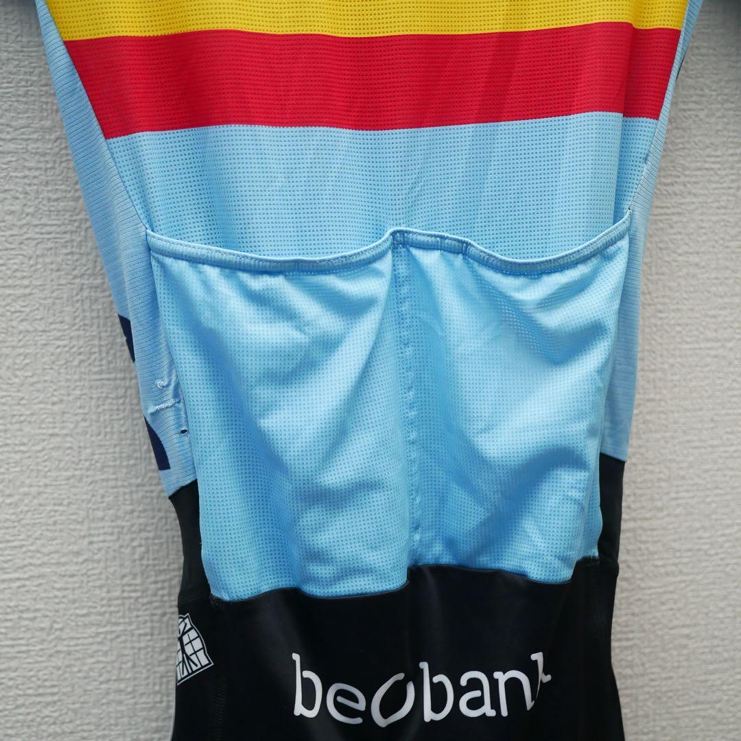 選手支給品 ベルギーナショナルチーム ロードスーツ スキンスーツ ビオレーサー