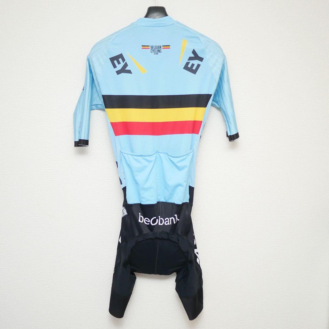 選手支給品 ベルギーナショナルチーム ロードスーツ スキンスーツ ビオレーサー