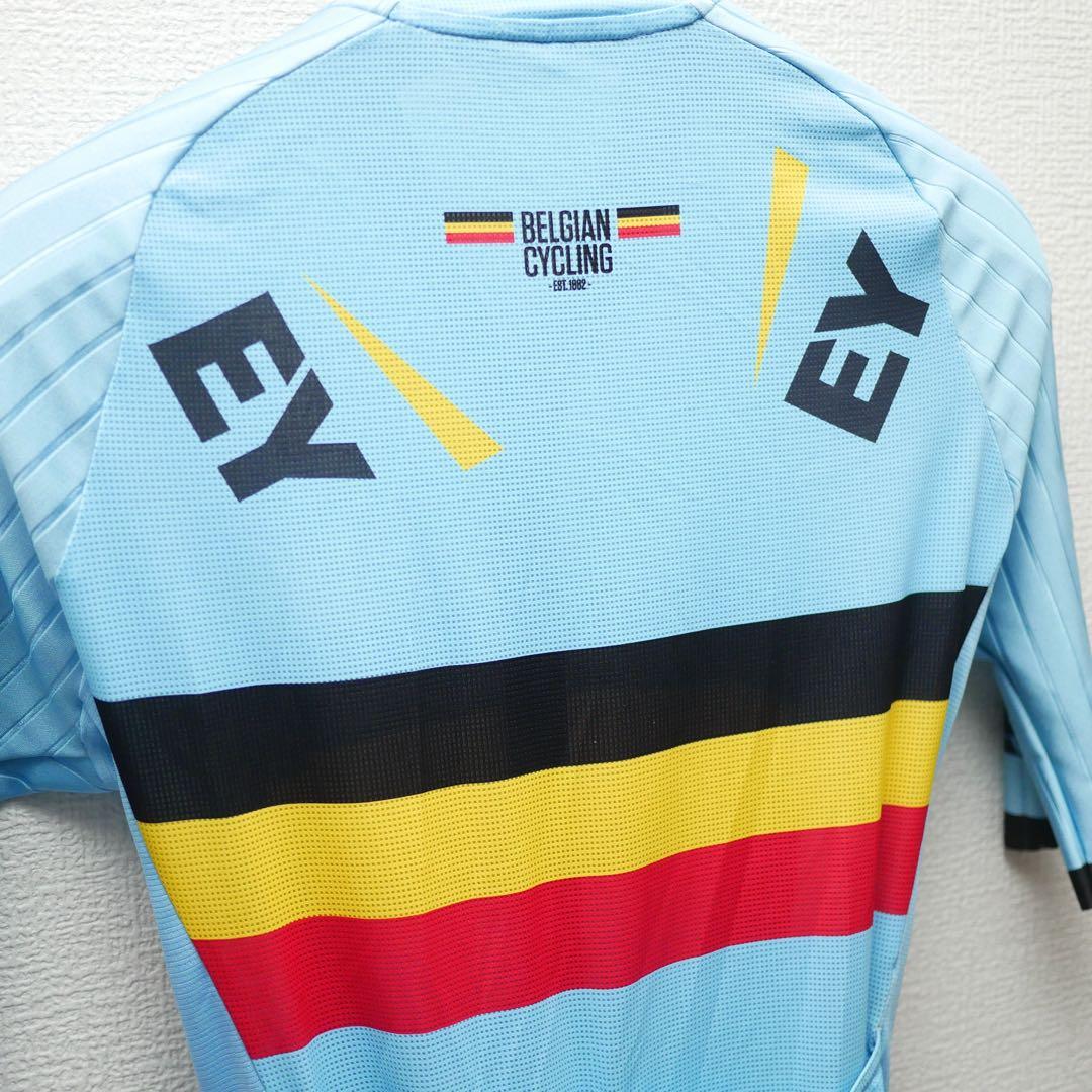 選手支給品 ベルギーナショナルチーム ロードスーツ スキンスーツ ビオレーサー