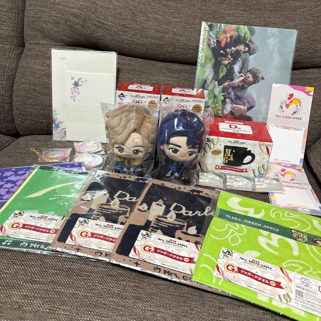 一番くじ　Mrs. GREEN APPLE ミセスグリーンアップル