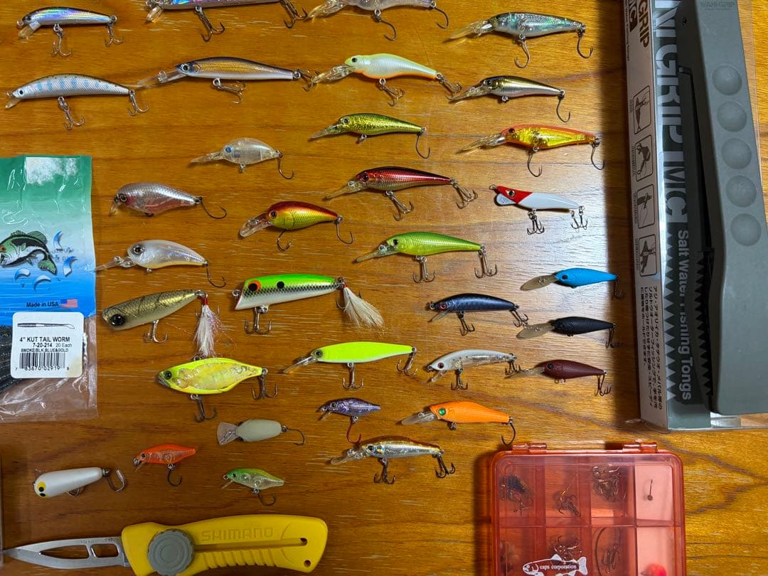 ルアーまとめて