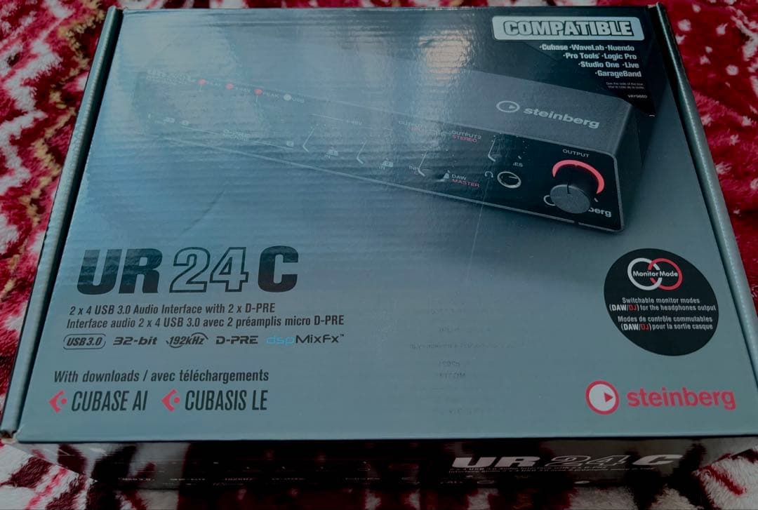 steinberg UR 24 C オーディオインターフェース