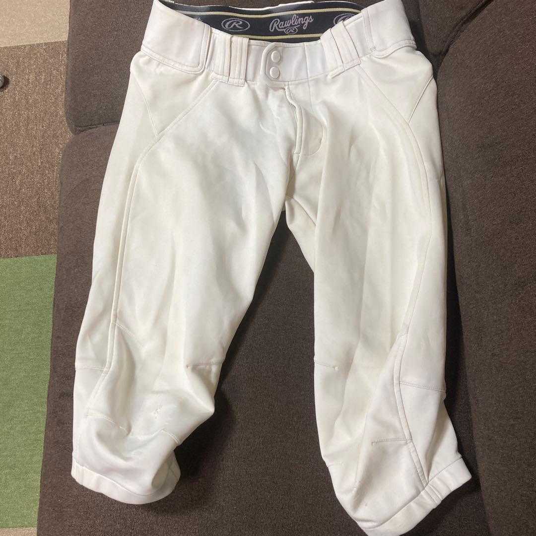 ローリングスRawlings 野球パンツ　M 4D ショートフィット　4枚