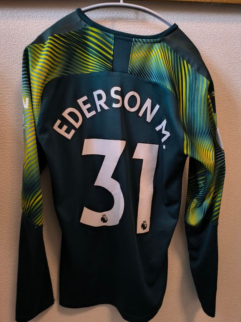 マンチェスターシティ 19/20 125周年記念ユニ #31エデルソン Sサイズ