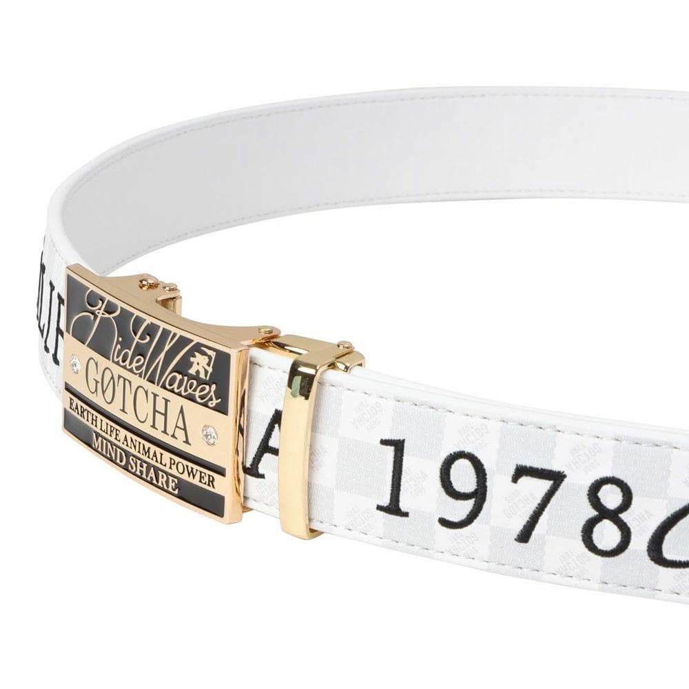 ガッチャゴルフ ベルト 【FREE(全長131cm)】ホワイト261gg8101