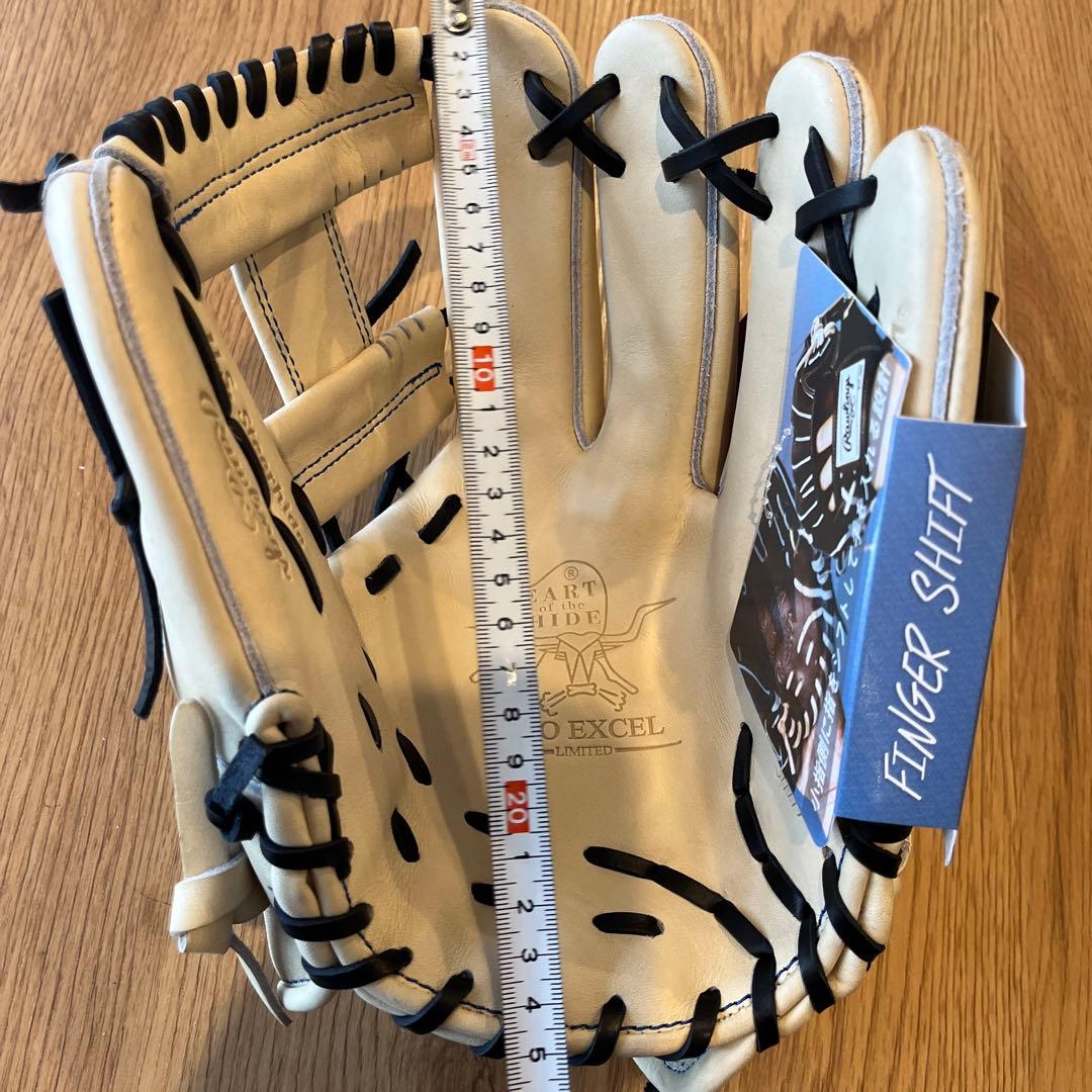 新品ローリングス軟式内野手用グローブキャメル