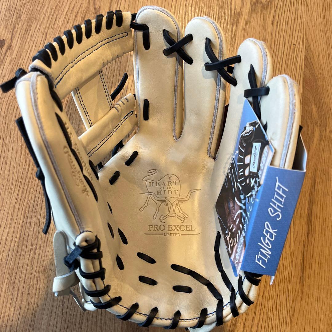 新品ローリングス軟式内野手用グローブキャメル