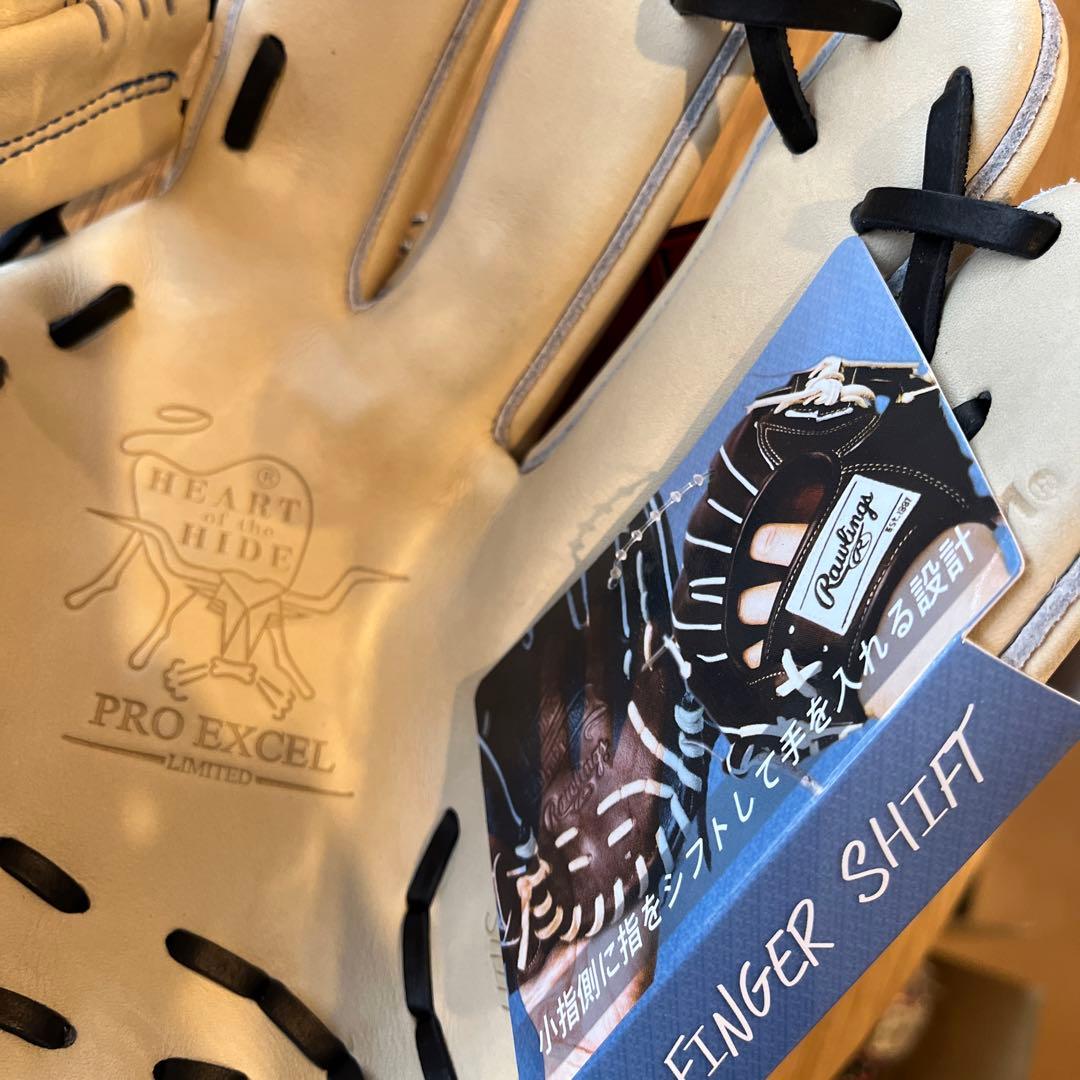 新品ローリングス軟式内野手用グローブキャメル