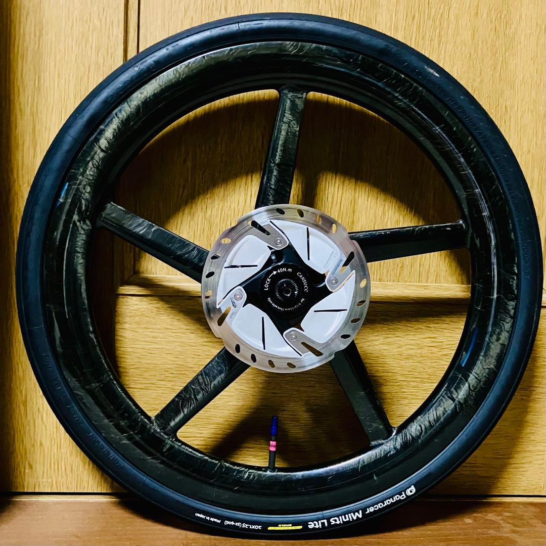 ⭕️お得 入手困難 軽量 20インチ 406 カーボン ディスクブレーキ ホイール