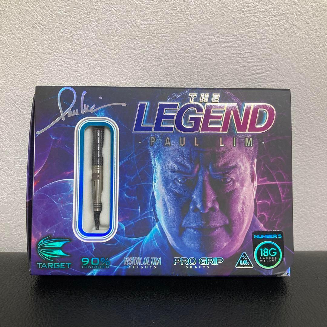 サイン入り TARGET THE LEGEND PAUL LIM ダーツ 18g