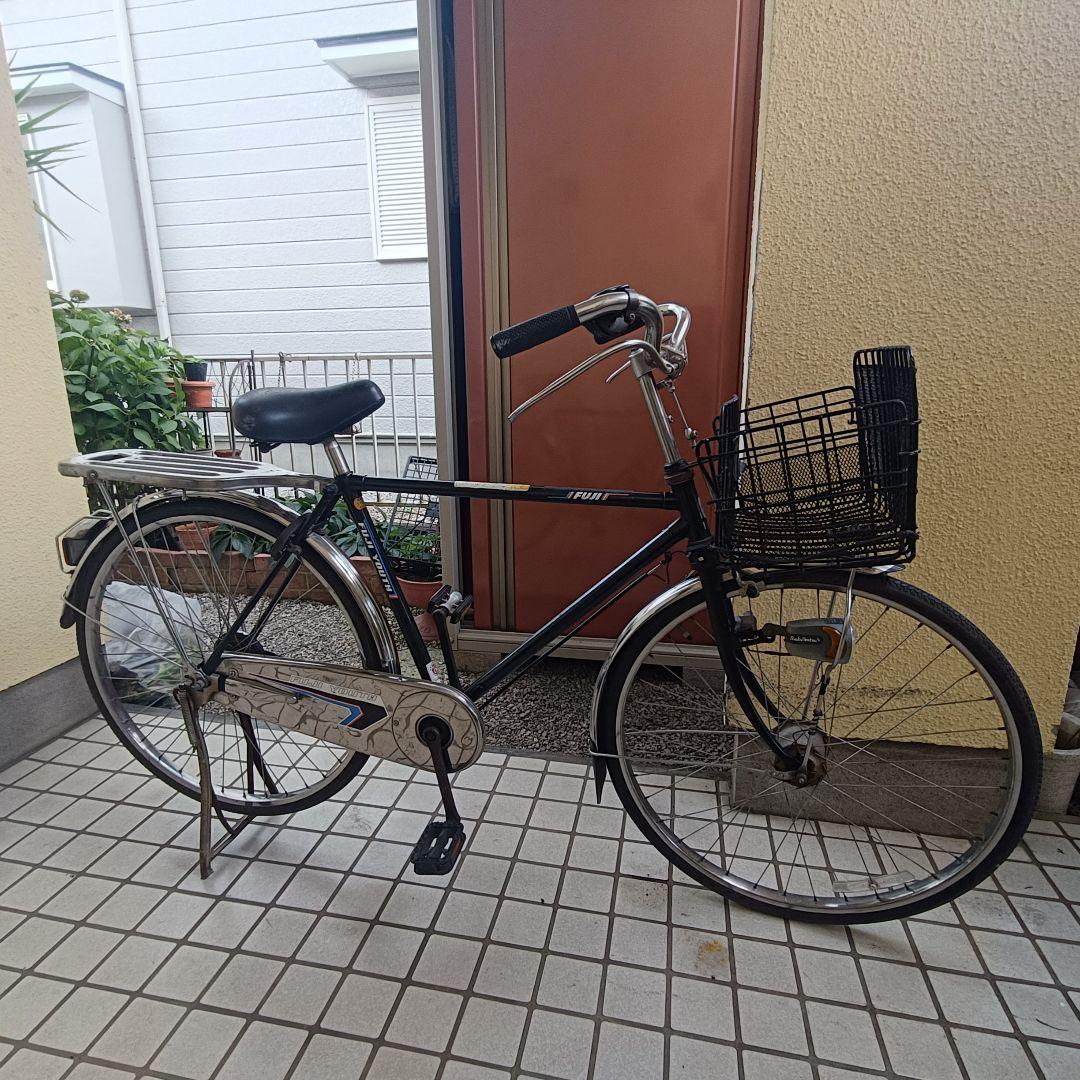 FUJI YOUTH 自転車 昭和レトロ ヴィンテージ 学チャリ 学生