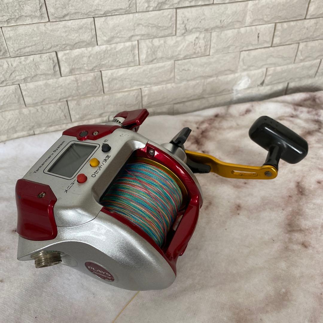 3000 PLAYS 電動リール 赤/銀　ジャンク品