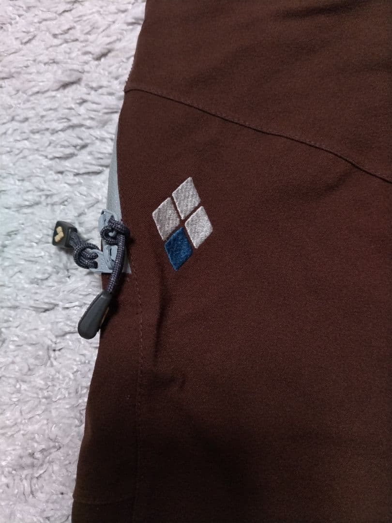 モンベル　ドライテック　インシュレーテッド パンツ　ブラウン