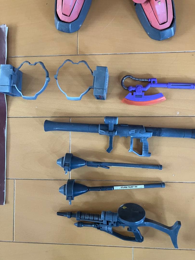 PG 1/60 シャアザク おまけ武器セット